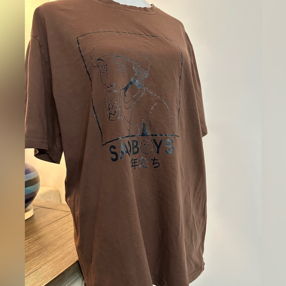 ROMWE Unisex SadboyT-Shirt - Size XL